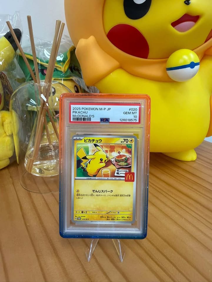 PSA Card Protect Case (Shining Orange/Blue)