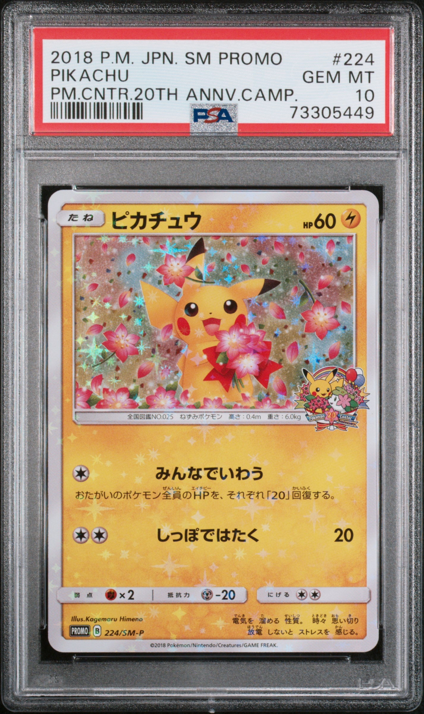 PSA 10 224/SM-P 73305449