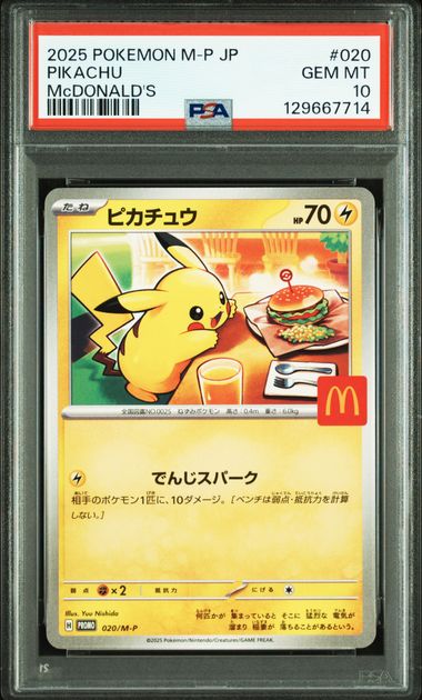 PSA 10 025/M-P 129667714 (Set 041)